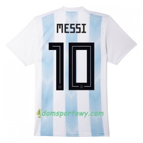 Koszulka Argentyna Messi 10 Domowe Koszulki Piłkarskie Mistrzostwa Świata 2018